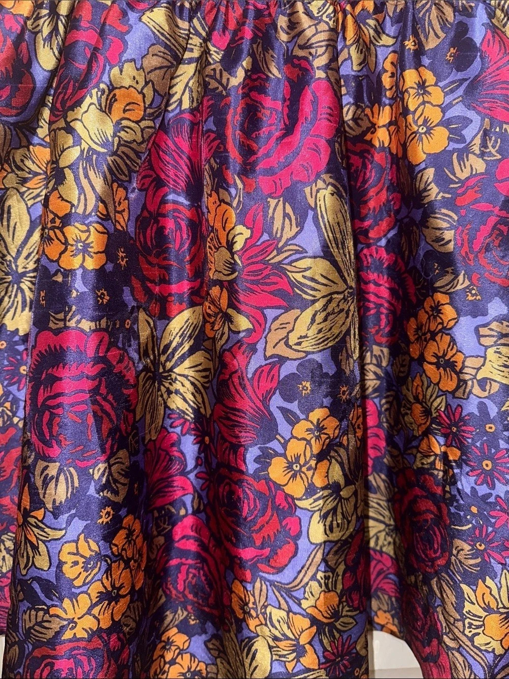 Pippa & Julia Floral Party Dress in Purple & Pink Size 12 Like New - Picture 4 of 5